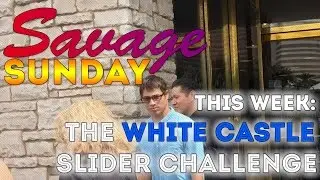 WHITE CASTLE SLIDER CHALLENGE!