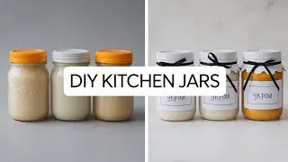 DIY Spice Jars from Baby Food Bottles | Reuse Glass Jars for Kitchen