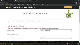 How to fill the afcat exam application form in tamil