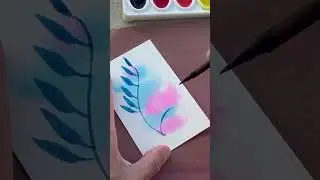Blue leaves 01