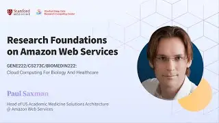 Research Foundations on Amazon Web Services with Paul Saxman