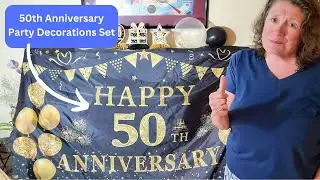 50th Anniversary Party Decorations Set Review