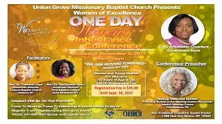 UGMBC Women of Excellence One Day Conference Nov. 2017