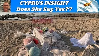 Top Events Cyprus, Event Planners - Beach Proposal, Does She Say Yes??