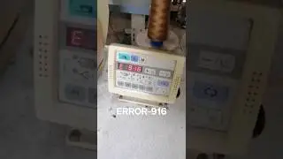 JUKI 1900A ERROR-916 #machine #smartservicingzone #error #juki
