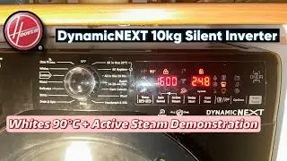 Hoover DynamicNEXT DWOAD610AHF7B-80 - Whites 90ºC + Active Steam Demo