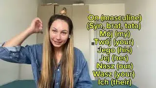 🇵🇱Pronouns in Polish. Zaimki dzierżawcze w mianowniku A1.