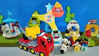Lego Duplo Поездка на ярмарку с последствиями &mdash; смотри, что получится