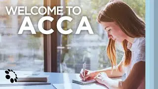 Welcome to your ACCA accounting qualification