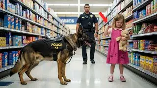 Police Dog Rex Noticed A Little Girl Asked for Help &mdash; A Silent Signal That Changed Everything!
