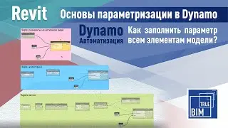 Revit Dynamo: Как заполнить параметр всем элементам модели?