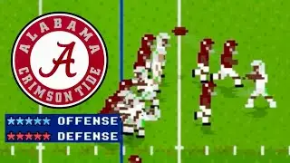 Can We Beat 5-Star Alabama? | Retro Bowl College Football 🏈  