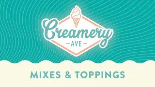 Creamery Ave.: Вкусные смеси и топпинги для мороженого
