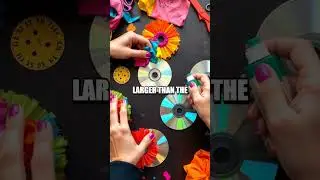 DIY Upcycled CD Coasters for Eco-Friendly Decor