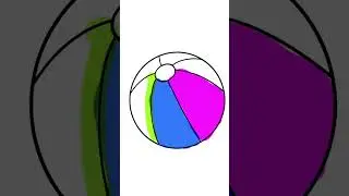Art Colouring 🏀🏀⚽ #shorts #trending #drawing #coloring