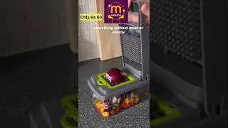 Smart Vegetable Chopper &ndash; Fast & Easy Cutting #shorts #KitchenHacks #VegetableChopper #CookingMade