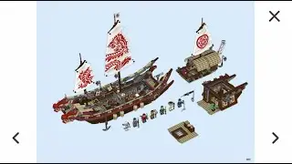 The LEGO Ninjago Movie Destiny's Bounty 70618 Building Instructions