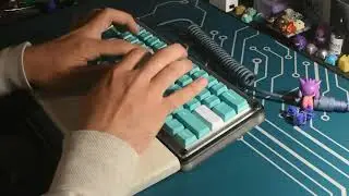 SM Keyboards Custom Acrylic Case w/ Gateron CJs Sound Test