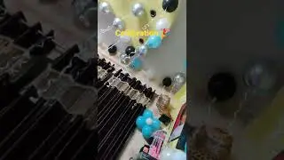 Balloon Decoration ideas | Celebration Planner | Balloons #houseparty #balloons #celebrationplanner