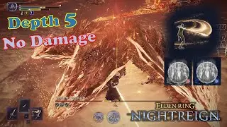 Pure Melee SOLO No Damage vs Depth 5 Everdark Gladius (Tricephalos) (Practice MOD)