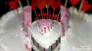 |surprise cake box decoration| #cakehub❤️&zwj;