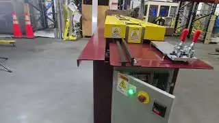 Flagler 14-Station Duct Flange Machine