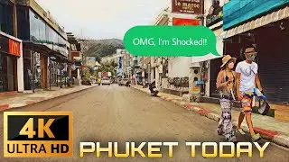 [4K] Sainamyen Road and Patong Beach | Patong Phuket Thailand Today