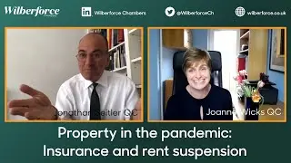 Property in the pandemic: Insurance and rent suspension