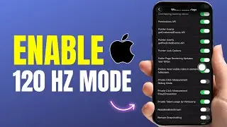 Как включить СКРЫТЫЙ режим 120 Гц на вашем iPhone (2026)