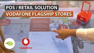 Vodafone - Interactive Touchscreen Retail Solution with Object Recognition