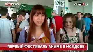 Впервые в Молдове прошёл фестиваль аниме