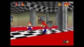 Super Mario 64: The Secret Of The Mirror Room Door