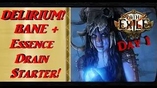 PoE 3.10  Strong Starter Build - Occultist BANE + ED - Day 1