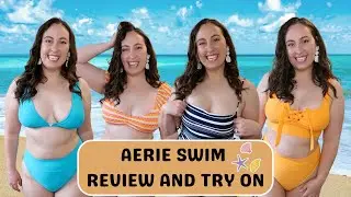Summer 2022 Aerie Swim Review and Try On | Bikinis and One Pieces