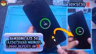 SAMSUNG A25 5G (A256) DICAS MUNCUL LOGGO SEGITIGA KUNING,INI SALAH SATU SOLUSINYA‼️