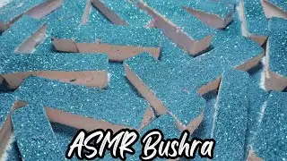 Glittery sticks gym chalk asmr | dusty asmr | asmr | gym chalk @asmrbushra