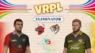 VRPL Playoffs | Eliminator 3 | Bengaluru Bulls vs Bengal Tigers | Cricket 22
