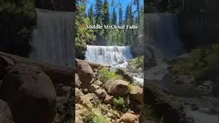 Waterfall weekend💙 #californiawaterfalls#californiatravel#reddingca #norcal#northerncalifornia