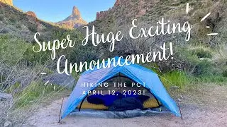 Hiking the PCT Announcement!