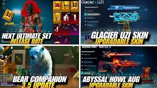 new pubg companion,new amr skin, returning ultimate set,Uzi glacier