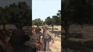 RDR funny moments tormenting one NPC