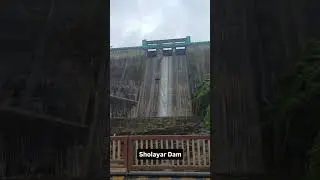 Sholayar Dam near Valparai Tamil Nadu #SholayarDam #Valparai #ValparaiDiaries #ValparaiTrip #Tamil