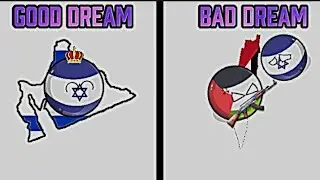 CountryBalls Good Dream Vs Bad Dream | CountryBalls Animation | #countryballs #dream #edit