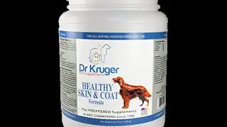 Dr Kruger Pet Supplements - Healthy Skin and Coat Formula