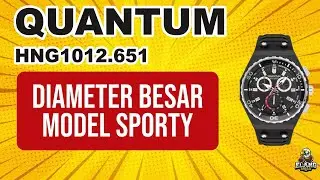 QUANTUM HNG1012.651: LATEST SPORTY MODEL LARGE DIAMETER QUANTUM WATCH (2025)