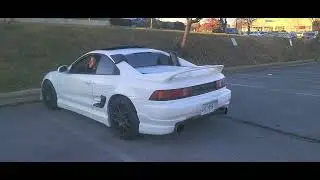 2GR-FE swapped SW20 MR2 giving it the beans!  #v6 #2gr #mr2 #toyota #exhaust