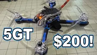 $200 FPV Racing Drone // LDARC KK 5GT Review 🏁👍