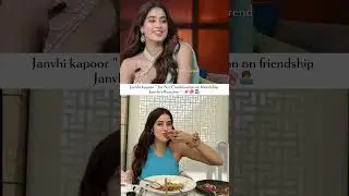 Janvhi kapoor for food 😋 #janvhikapoor #new #bollywood #actress #interview #trending #shorta #love_