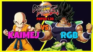 DBFZ 1.38 - KAIMEJ vs RGB (Baby 2, Super Broly, Krillin vs Jijen, Gogeta 4, Super Broly)