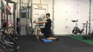 Band Resisted 'T' Exercise for Increased Back Strength